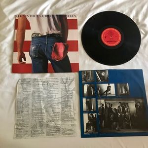Vintage Bruce Springsteen Born in the USA Vinyl